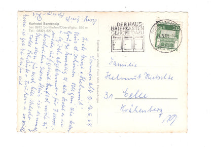 Ansichtskarte Kurhotel Sonnenalp / Sonthofen / I1-61