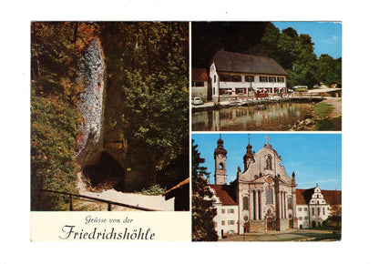 Ansichtskarte Grüße von der Friedrichshöhle / H1-62