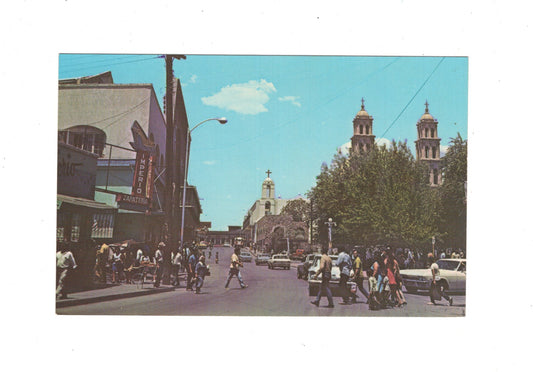 Ansichtskarte Juarez / Av. Vicente Guerrero / Mexiko