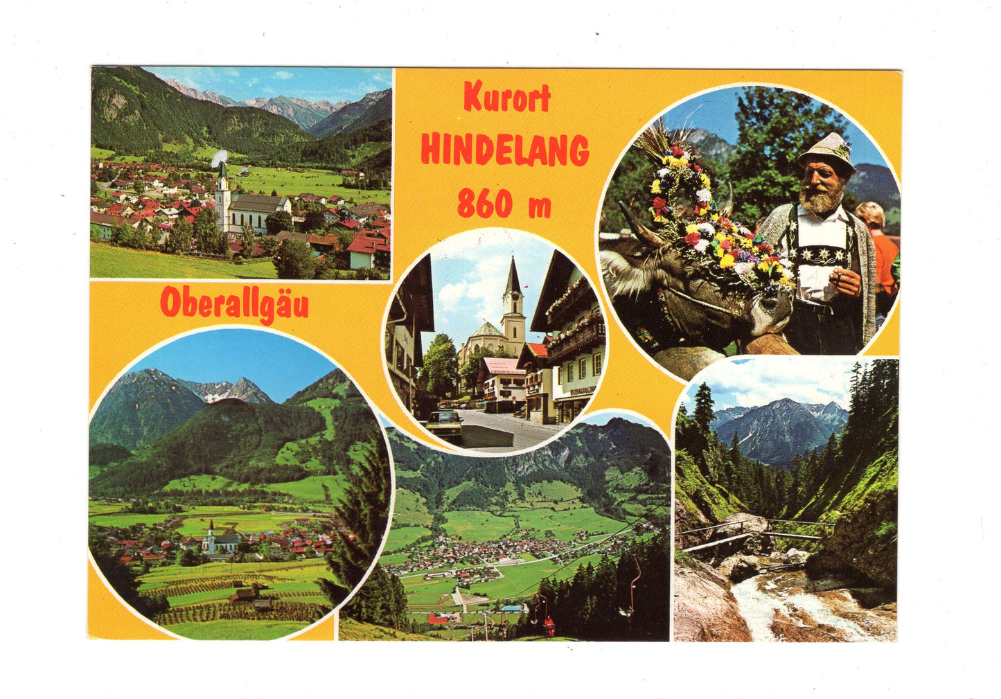 Ansichtskarte Kurort Hindelang / Oberallgäu / I1-61