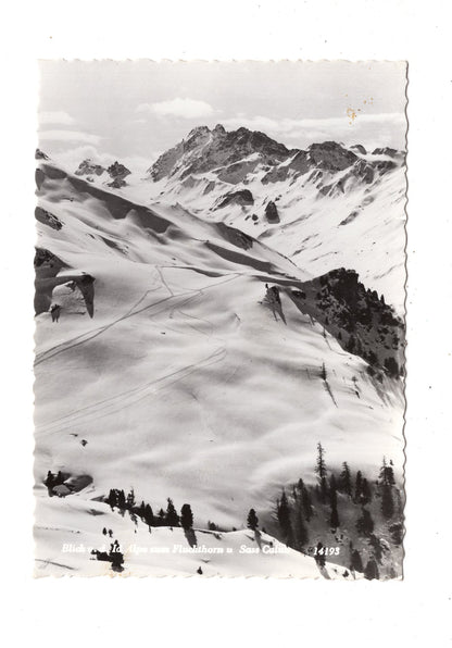 Ansichtskarte Blick von der Id Alpe zum Fluchthorn +++ / Österreich