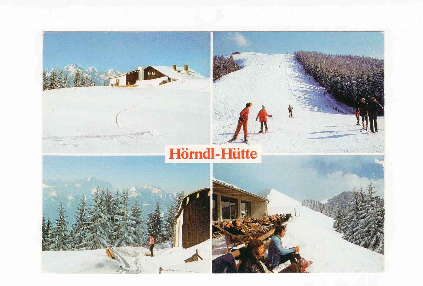 Ansichtskarte Hörndl-Hütte / Bad Kohlgrub