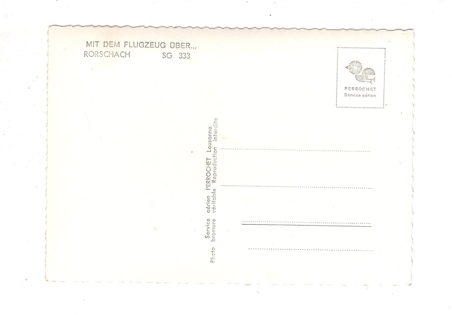 Ansichtskarte Rorschach / Schweiz