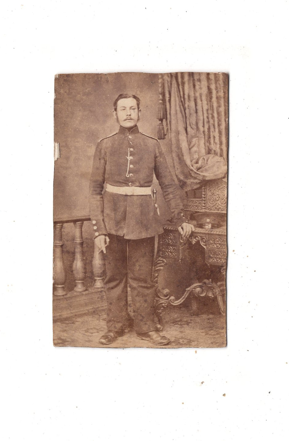 Fotografie Soldat - Koblenz um 1870