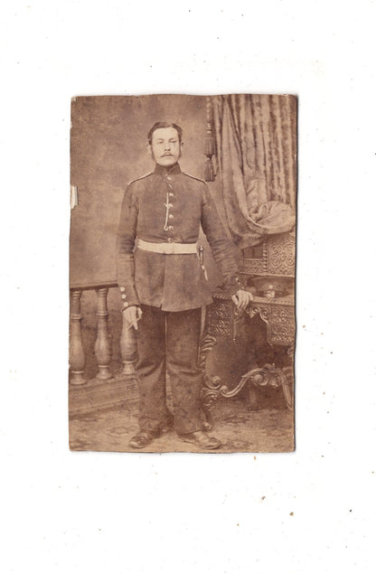 Fotografie Soldat - Koblenz um 1870