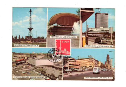 Ansichtskarte Berlin / Funkturm / Kongresshalle +++