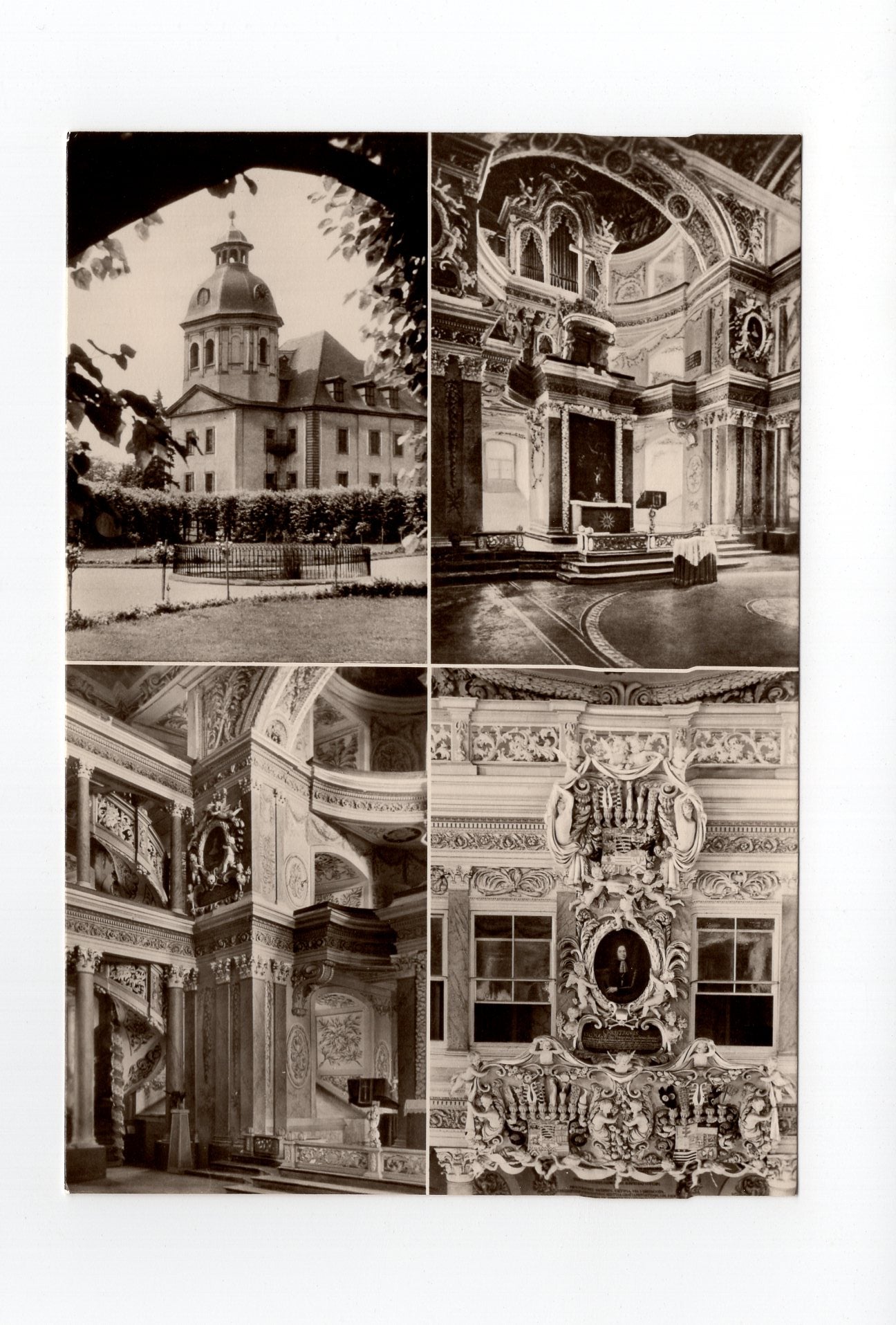 Ansichtskarte Schlosskirche zu Eisenberg in Thüringen