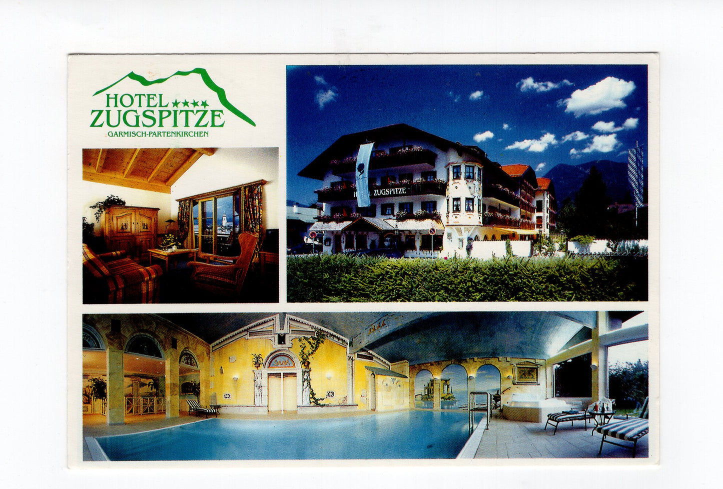 Ansichtskarte Garmisch-Partenkirchen / Hotel Zugspitze