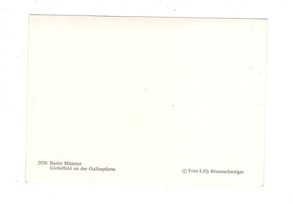 Ansichtskarte Basel / Münster / Schweiz