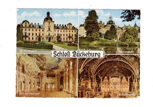 Ansichtskarte Schloss Bückeburg