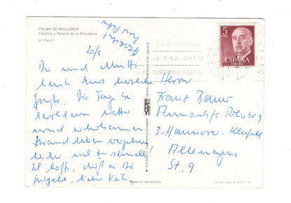 Ansichtskarte Mallorca / Palma de Mallorca / Catedral / Spanien