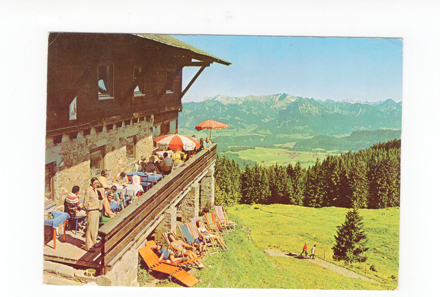 Ansichtskarte Hörnerhaus / Bolsterlang / Allgäu