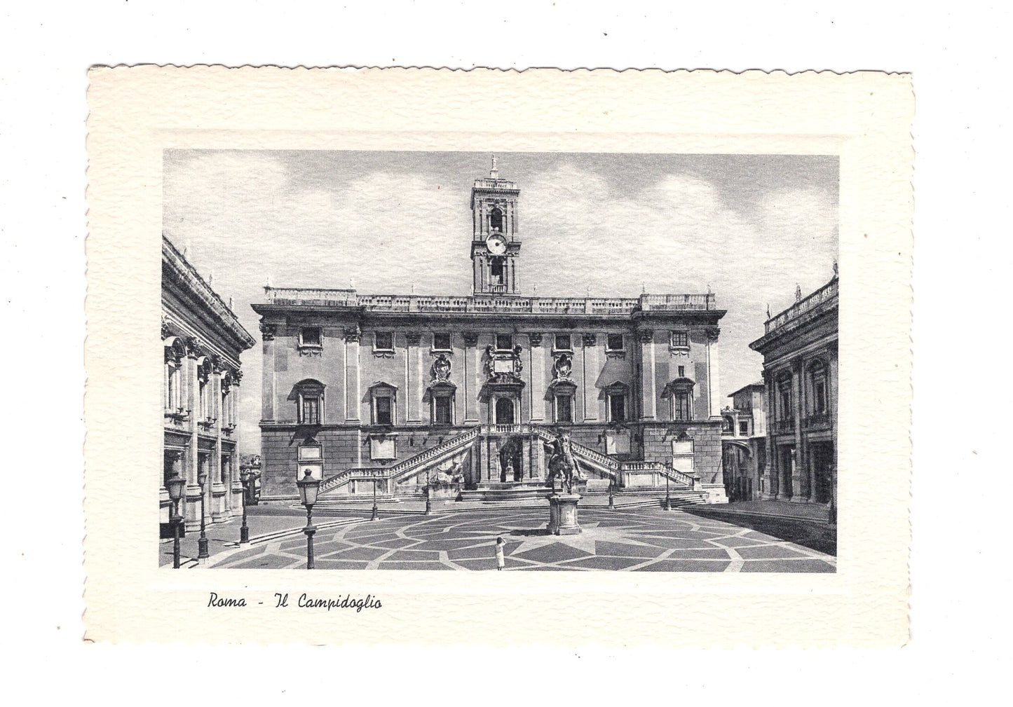 Ansichtskarte Roma Rom / Il Campidoglio / Italien / N1-55