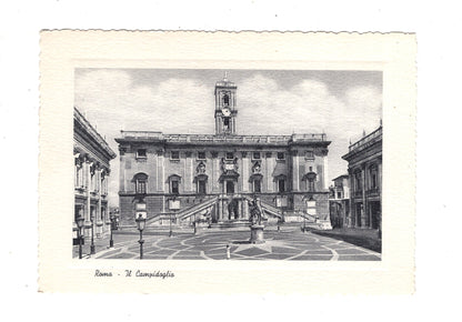 Ansichtskarte Roma Rom / Il Campidoglio / Italien / N1-55