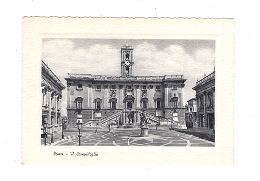 Ansichtskarte Roma Rom / Il Campidoglio / Italien / N1-55