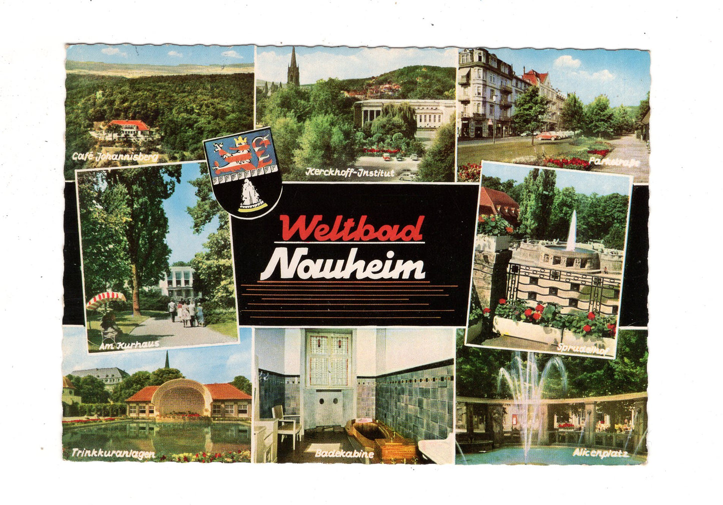 Ansichtskarte Bad Nauheim / Trinkkuranlagen +++ / J1-57