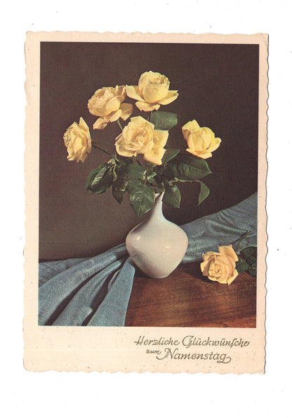 Ansichtskarte Glückwünsche / Glückwunsch zum Namenstag / L1-64