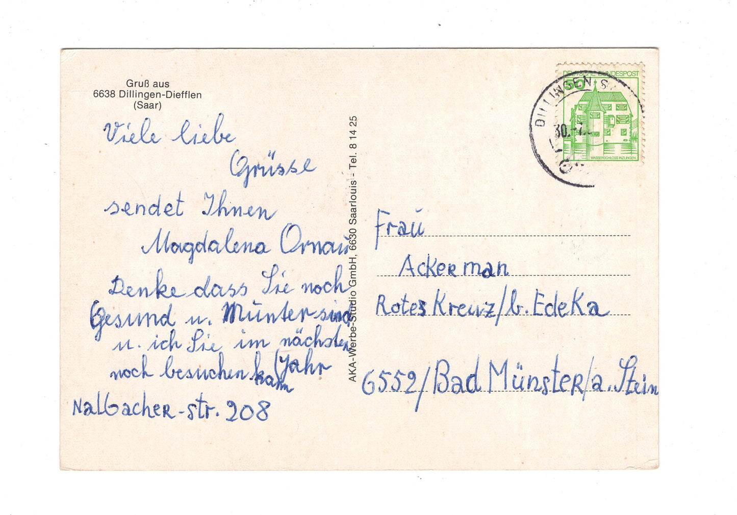 Ansichtskarte Dillingen-Diefflen / Saar / H1-62