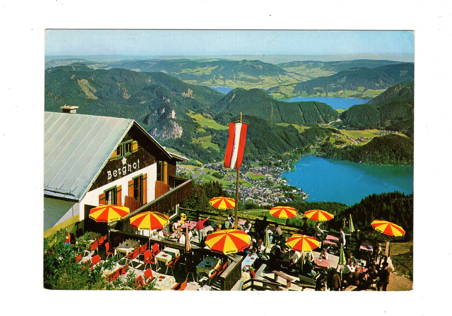 Ansichtskarte Berghof Zwölferhorn / Salzkammergut / Österreich
