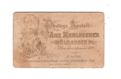 Fotografie Soldat - Mülhausen 1880er