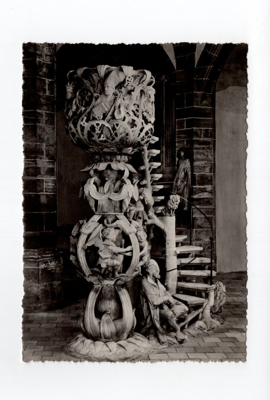 Ansichtskarte Dom zu Freiberg / Tulpenkanzel