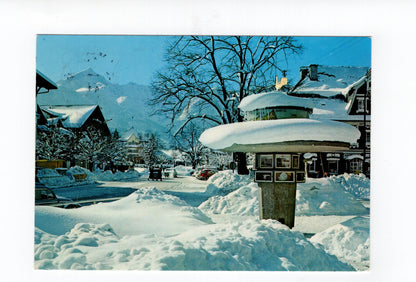 Ansichtskarte Garmisch-Partenkirchen / Am Marienplatz