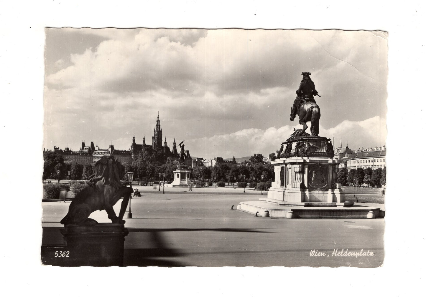 Ansichtskarte Wien / Heldenplatz / Österreich