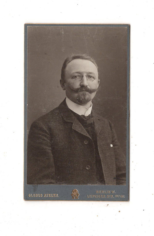 Fotografie Herrenportrait - Berlin 1900er