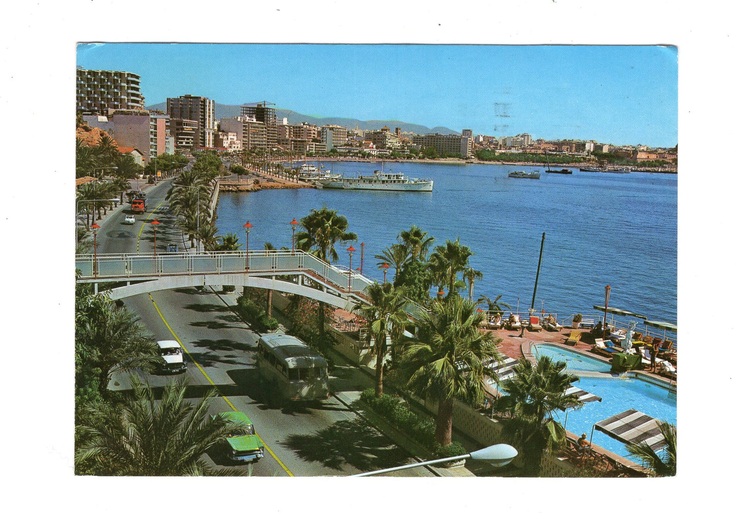 Ansichtskarte Mallorca / Palma de Mallorca / Paseo Maritimo / Spanien