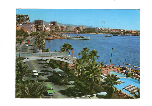 Ansichtskarte Mallorca / Palma de Mallorca / Paseo Maritimo / Spanien