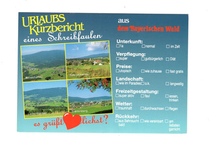 Ansichtskarte Bayerischer Wald / Lackenhäuser / Breitenberg +++