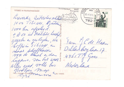 Ansichtskarte Titisee im Hochschwarzwald / G1-66