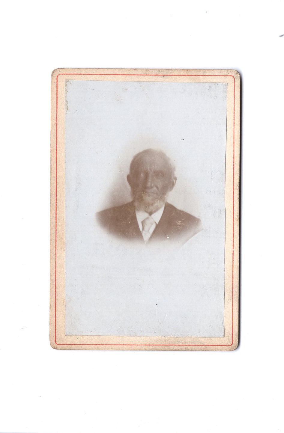 Fotografie Herrenportrait - unbekannter Ort 1890er