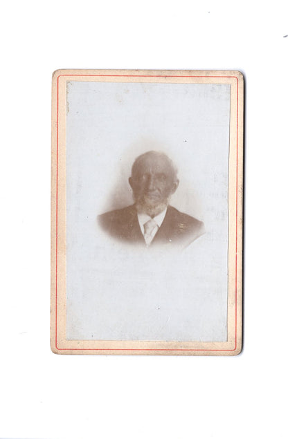 Fotografie Herrenportrait - unbekannter Ort 1890er