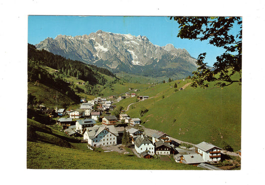 Ansichtskarte Dienten mit Hochkönig / Land Salzburg / Österreich