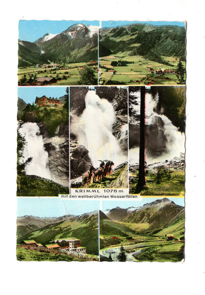 Ansichtskarte Krimml mit den Wasserfällen  / Österreich