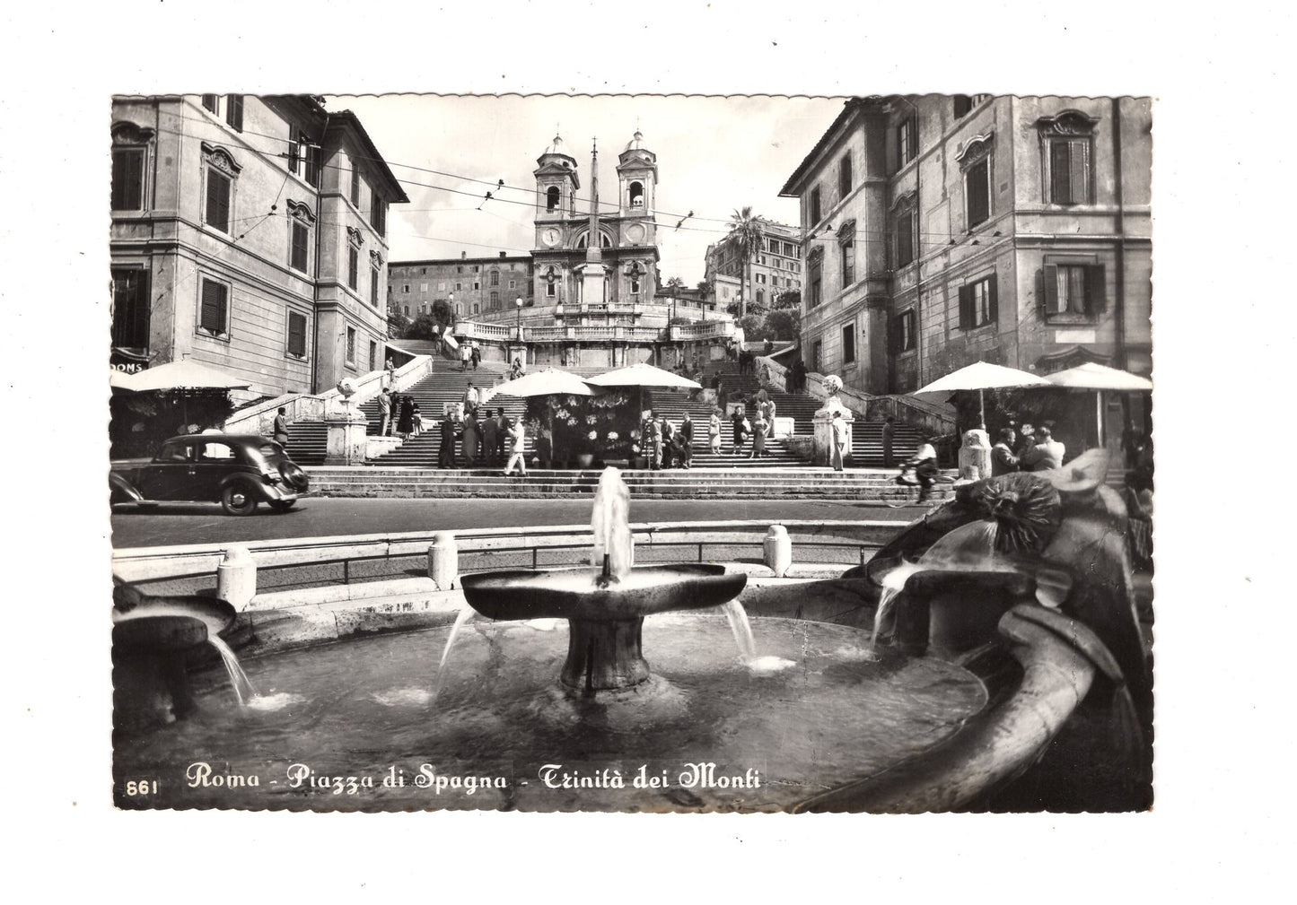Ansichtskarte Roma Rom / Piazza di Spagna / Italien / N1-55
