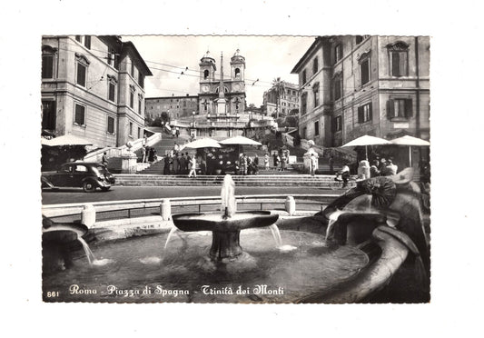 Ansichtskarte Roma Rom / Piazza di Spagna / Italien / N1-55