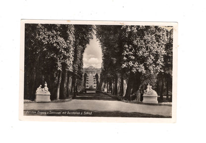Ansichtskarte Potsdam / Eingang von Sanssouci / M1-54