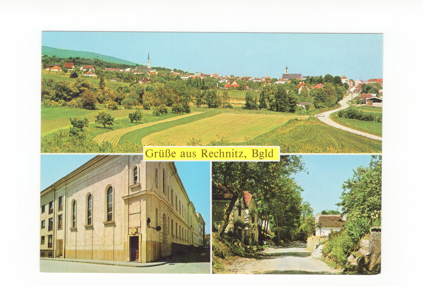 Ansichtskarte Rechnitz / Burgenland / Österreich
