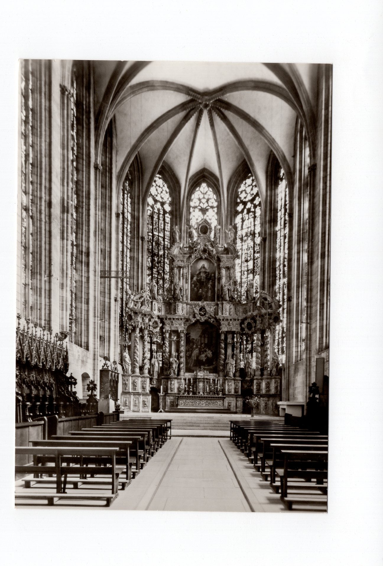 Ansichtskarte Erfurt / Marien-Dom