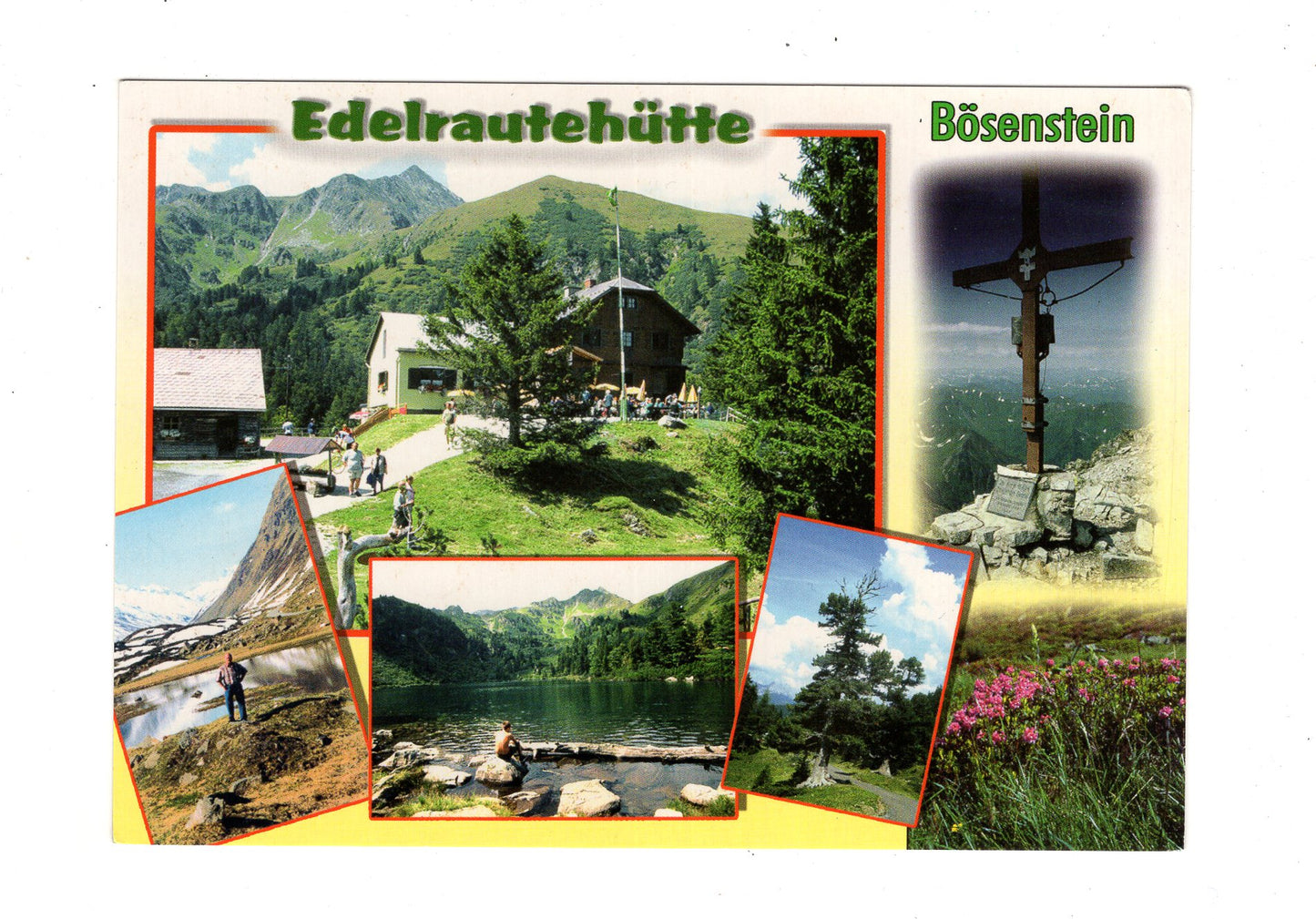 Ansichtskarte Edelrautehütte / Bösenstein / Steiermark / Österreich