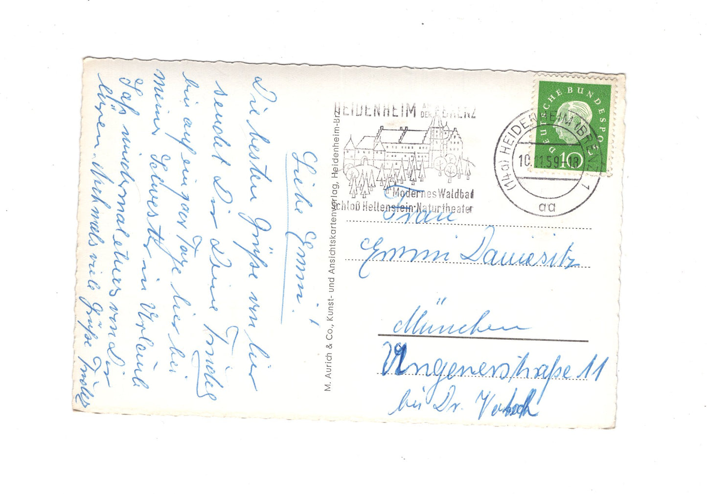 Ansichtskarte Heidenheim an der Brenz