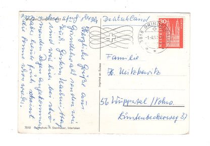 Ansichtskarte Wengen / Jungfrau / Schweiz