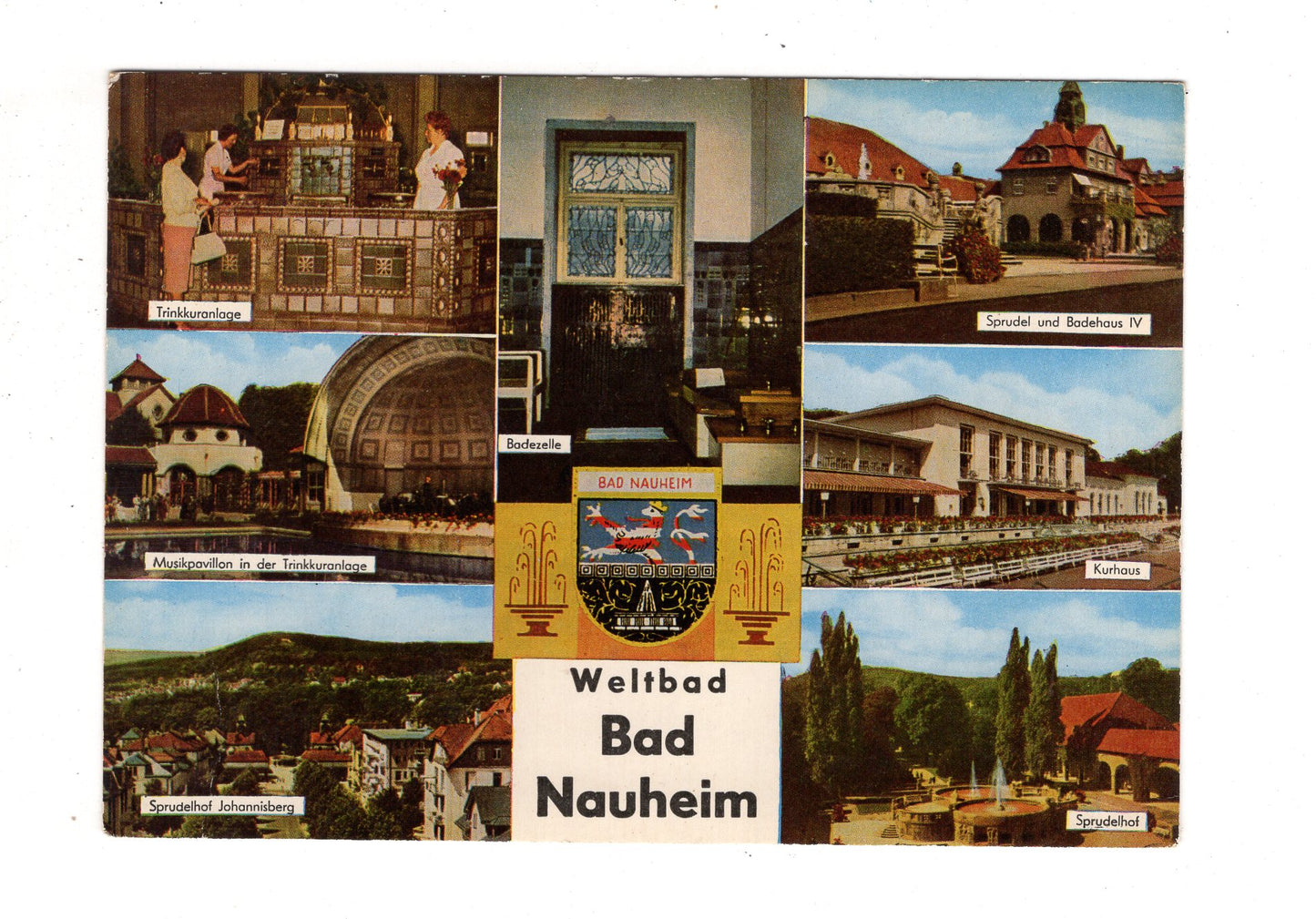 Ansichtskarte Bad Nauheim / Kurhaus +++ / J1-57
