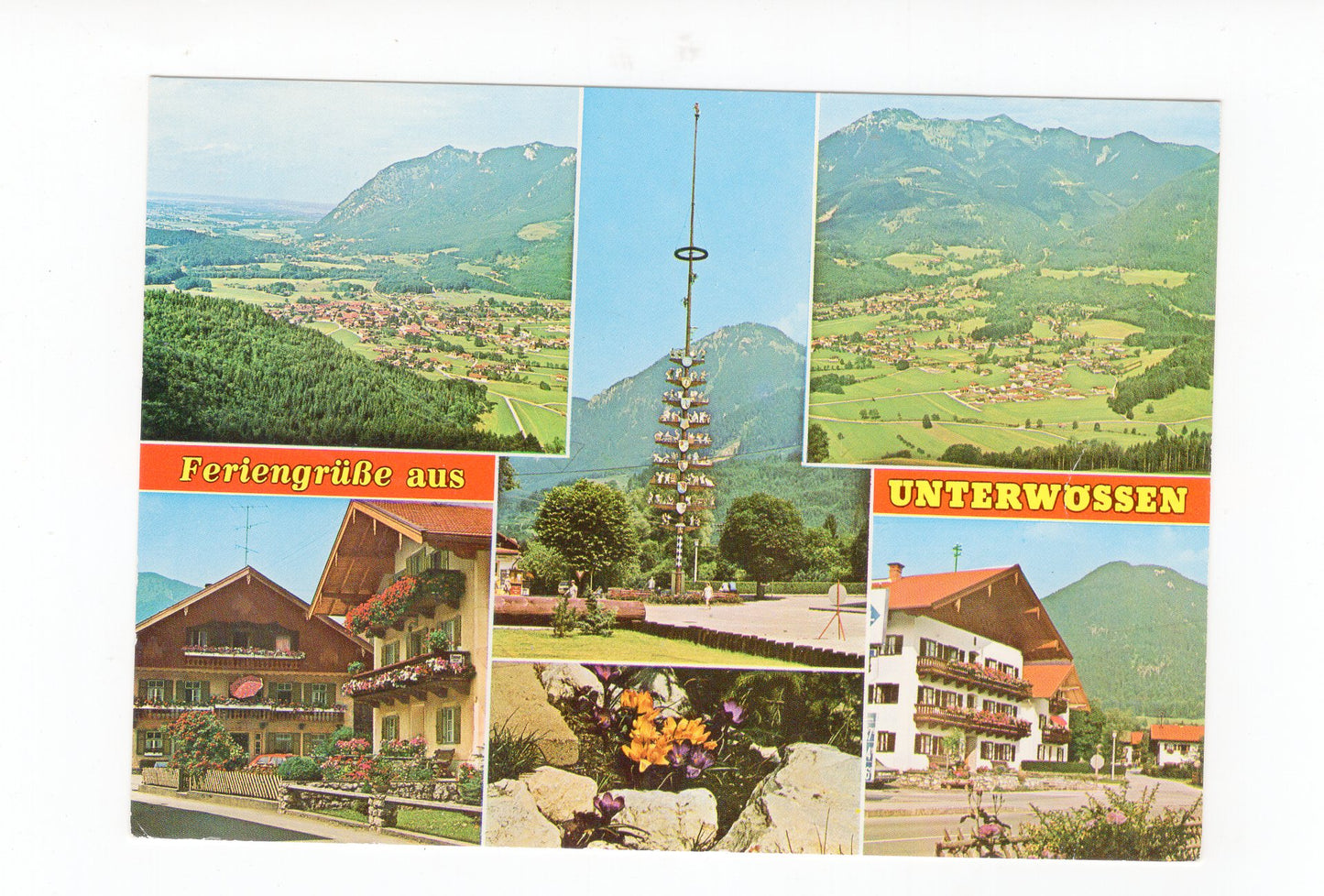 Ansichtskarte Unterwössen / Bayerische Alpen