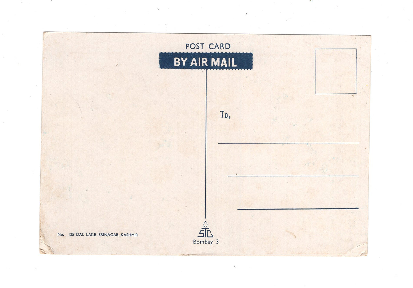 Ansichtskarte Dal Lake Shrinagar / Kashmir / Indien