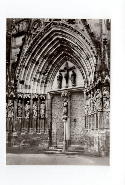 Ansichtskarte Erfurt / Marien-Dom / Apostelportal