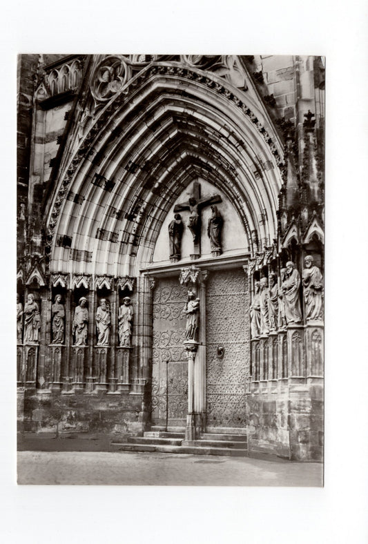 Ansichtskarte Erfurt / Marien-Dom / Apostelportal