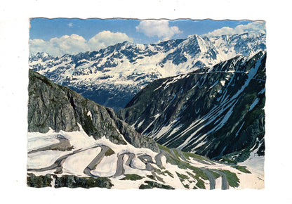 Ansichtskarte Gotthardpass / die Tremola / Schweiz
